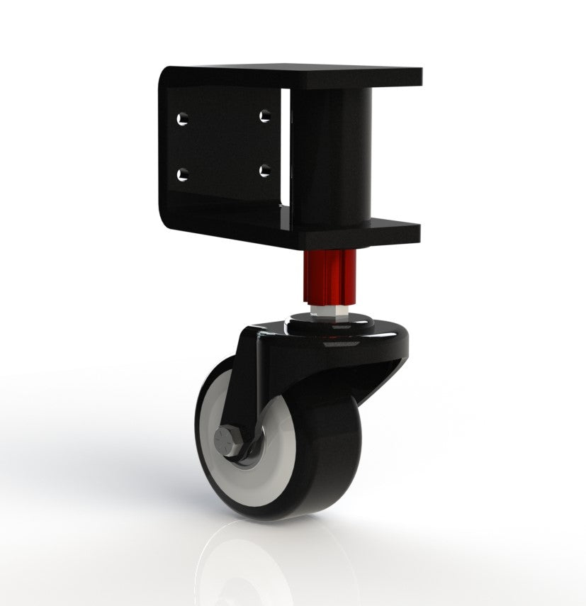 One set includes - Four of the New R8 Smart Casters with all the mounting hardware included. Please Note before ordering: Due to high demand lead times to ship can be 2 weeks (or more) from receipt of order.