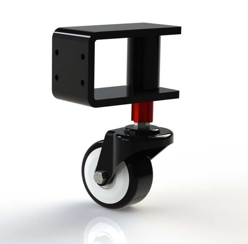 One set includes - Four of the New R8 Smart Casters with all the mounting hardware included. Please Note before ordering: Due to high demand lead times to ship can be 2 weeks (or more) from receipt of order.