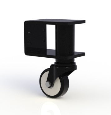 One set includes - Four of the onginal R7 Smart casters with all the mounting hardware included. Please Note before ordering: Due to high demand lead times to ship can be 2 weeks (or more) from receipt of order.